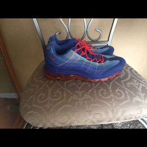 Men Nike AirMax95 Ultramarine  Red 554715-464